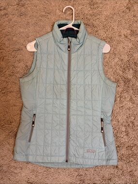 Stio Light Blue Quilted Insulated Vest